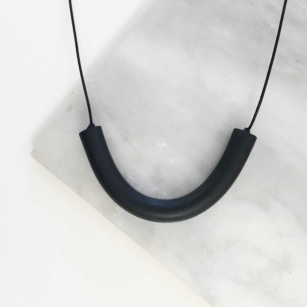 Matte Bar Necklace - Image 2
